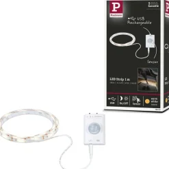 LED-valonauha Paulmann, paristokäyttöinen, 1m, 1.4W, 140lm/m, 3000K, liiketunnistin