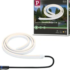 LED-valonauha Paulmann Plug & Shine Smooth, 2m, IP68, 3000K, 12W, valkoinen
