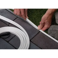 LED-valonauha Paulmann Plug & Shine Smooth, 10m, IP68, 3000K, 46W, valkoinen