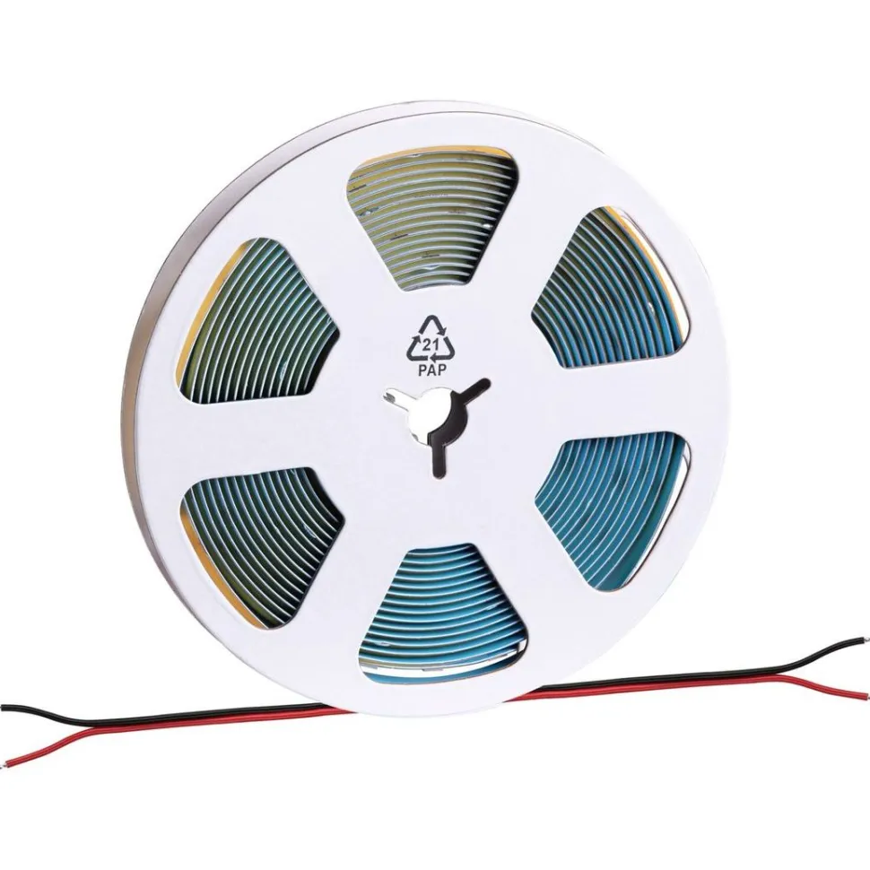 LED-valonauha Paulmann ProStrip Silver, P150, COB 827, 5m, 68W, 1270lm/m, 528LEDs/m, 2700K