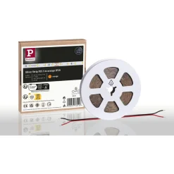 LED-valonauha Paulmann ProStrip Silver, P25, 5m, 20W, 60LEDs/m, punainen