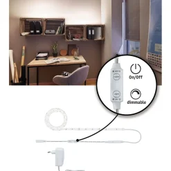 LED-valonauha Paulmann SimpLED Power, 1.5m, 17W, 1060lm/m, 4000K, 24VA
