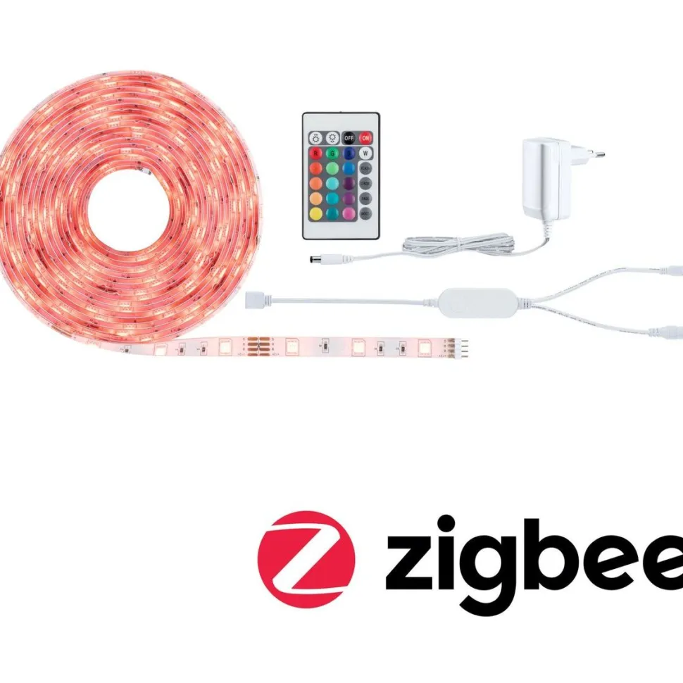 LED-valonauhasarja Paulmann SimpLED, Smart Home Zigbee 3.0, 5m, 20W, 100lm/m, 30LED/m, RGB, 24VA