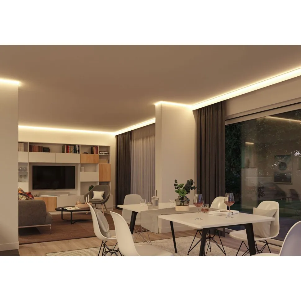 LED-valonauhasarja Paulmann SimpLED, Smart Home Zigbee 3.0, 5m, 20W, 100lm/m, 30LED/m, RGB, 24VA