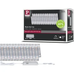 LED-valonauhasetti Paulmann MaxLED 1000, 1.5m, 11W, 1100lm/m, 4000K, 30VA, neutraali valkoinen