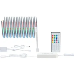 LED-valonauhasetti Paulmann MaxLED 1000, COB, 1.5m, 17W, 1038lm/m, RGBW+, 48VA