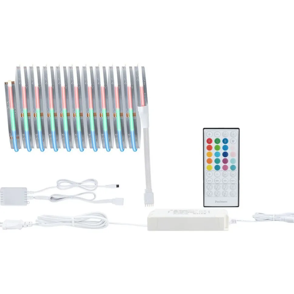 LED-valonauhasetti Paulmann MaxLED 1000, COB, 1.5m, 17W, 1038lm/m, RGBW+, 48VA
