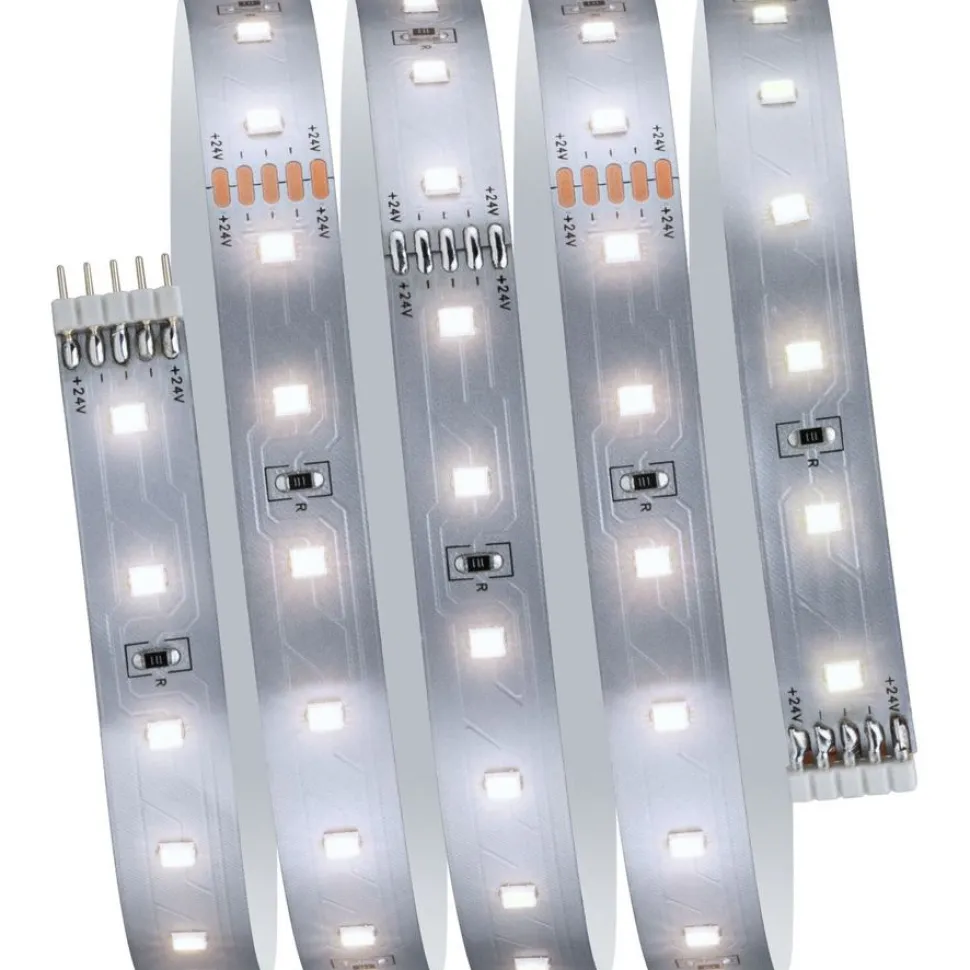 LED-valonauhasetti Paulmann MaxLED 500, 1.5m, 5.5W, 550lm/m, 4000K, 20VA, neutraali valkoinen