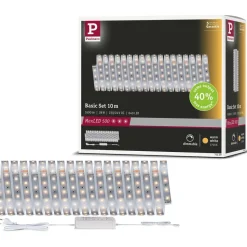 LED-valonauhasetti Paulmann MaxLED 500, 1.5m, 5.5W, 550lm/m, 4000K, 20VA, neutraali valkoinen