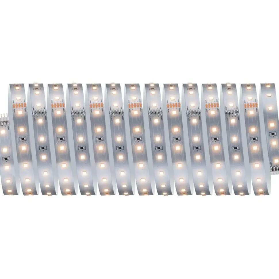LED-valonauhasetti Paulmann MaxLED 500, 1.5m, 5.5W, 550lm/m, 4000K, 20VA, neutraali valkoinen