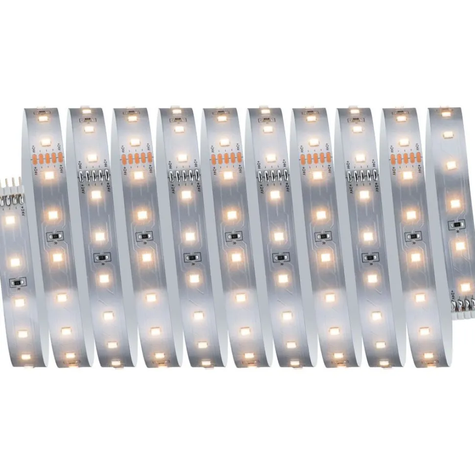 LED-valonauhasetti Paulmann MaxLED 500, 1.5m, 5.5W, 550lm/m, 4000K, 20VA, neutraali valkoinen