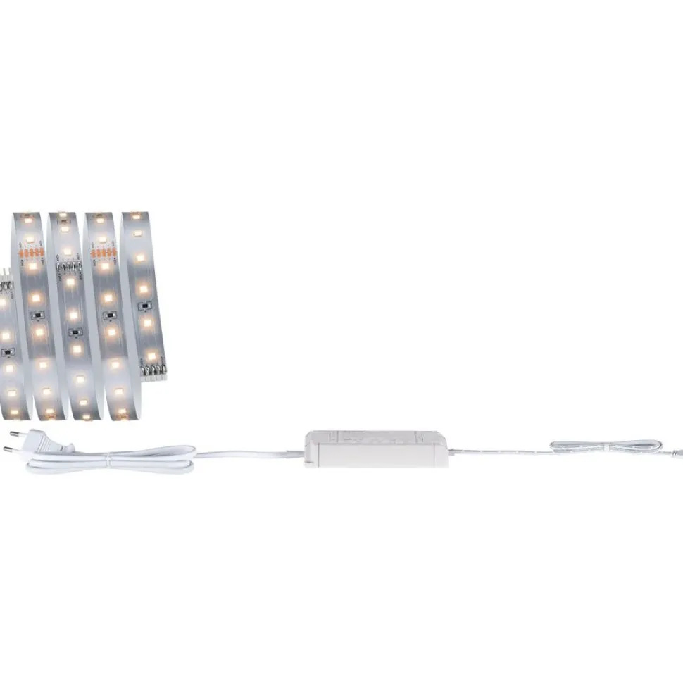 LED-valonauhasetti Paulmann MaxLED 500, 1.5m, 5.5W, 550lm/m, 4000K, 20VA, neutraali valkoinen