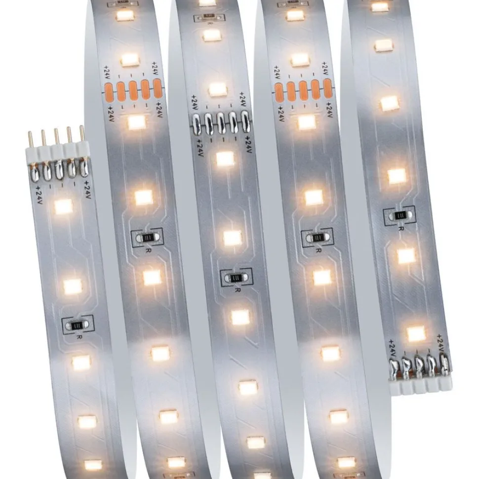 LED-valonauhasetti Paulmann MaxLED 500, 1.5m, 5.5W, 550lm/m, 4000K, 20VA, neutraali valkoinen