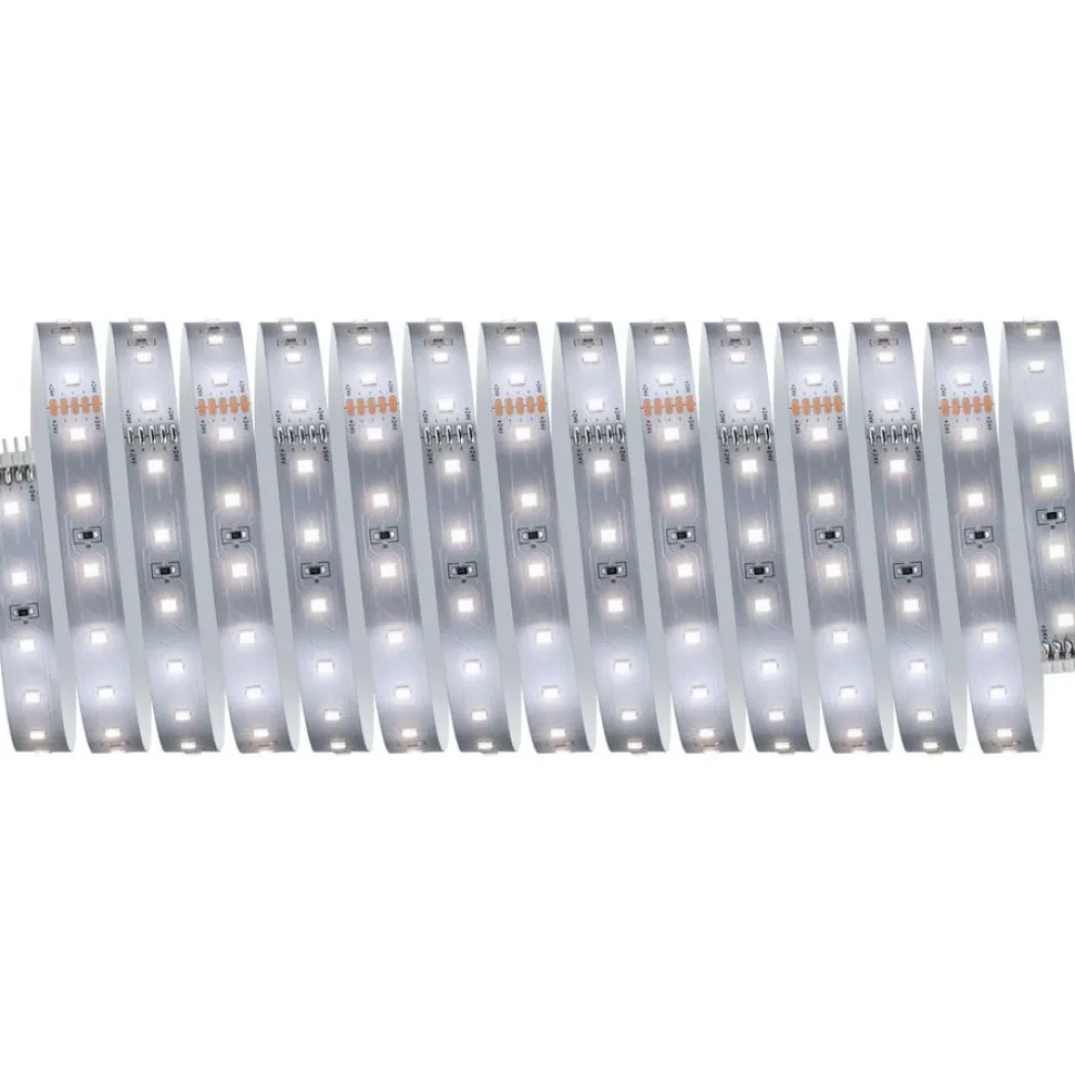 LED-valonauhasetti Paulmann MaxLED 500, 1.5m, 5.5W, 550lm/m, 4000K, 20VA, neutraali valkoinen