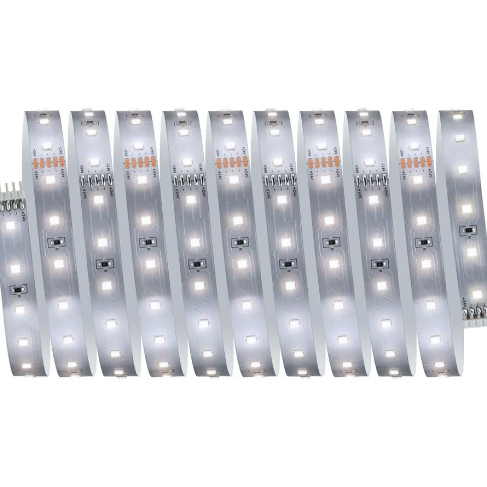 LED-valonauhasetti Paulmann MaxLED 500, 1.5m, 5.5W, 550lm/m, 4000K, 20VA, neutraali valkoinen