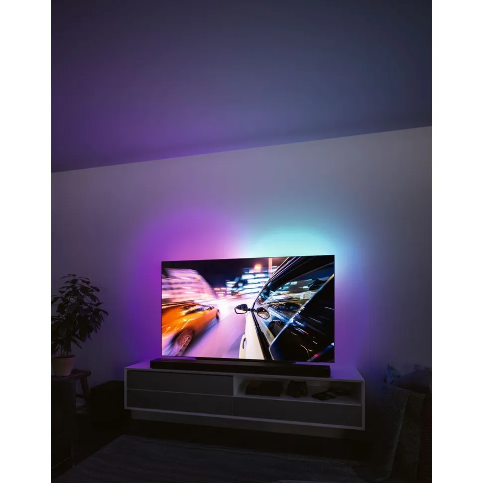 LED-valonauha televisioon Paulmann EntertainLED, USB, 55'', 2m, 3,5W, 60LEDs/m, RGB+