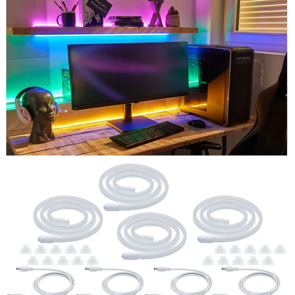 LED-valonauhat Paulmann Neon Colorflex, 4 väriä, 1m, 4x4,5W, 10lm/m
