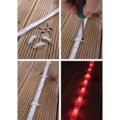 LED-valonauha ulkokäyttöön Paulmann SimpLED, 3m, IP65, 8,5W, 52lm/m, 24LEDs/m, RGB