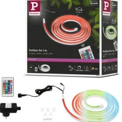 LED-valonauha ulkokäyttöön Paulmann SimpLED, 3m, IP65, 19.5W, 38lm/m, 72LEDs/m, RGB