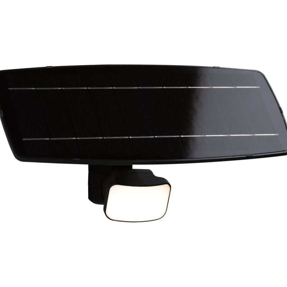 LED-valonheitin aurinkokennolla Paulmann Solar Smart Home Zigbee 3.0 Flotas, IP65, 3000K, 700lm, antrasiitti