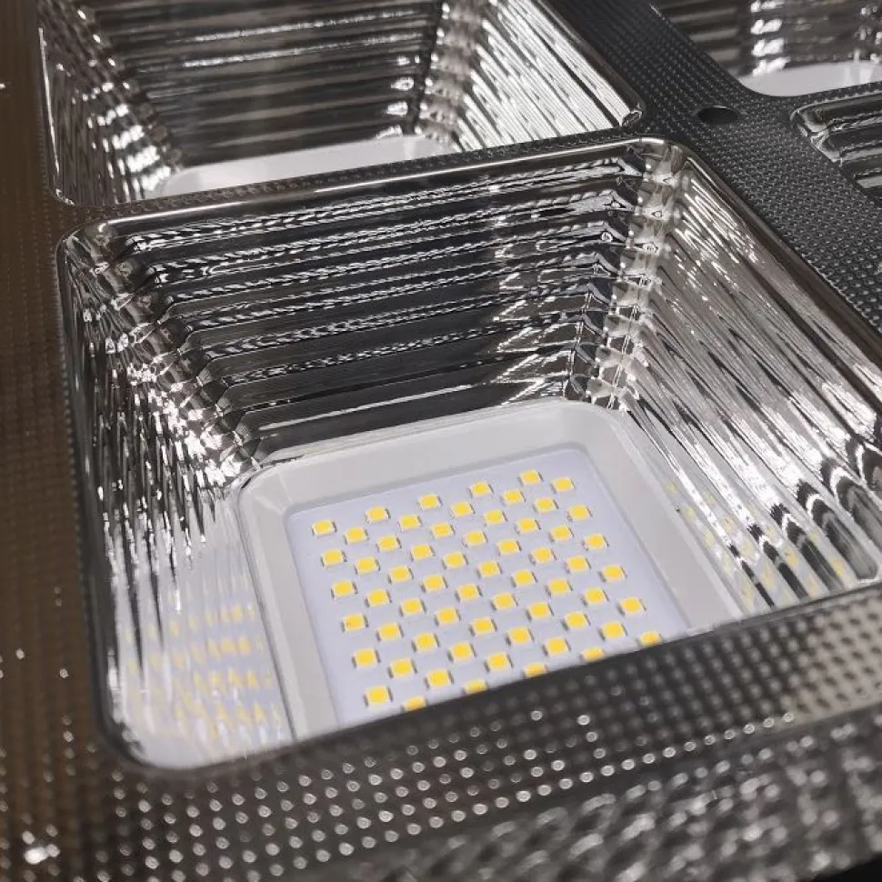 LED-valonheitin FTLIGHT Work Platinum 300 W 4500 K 490x481x107 mm musta