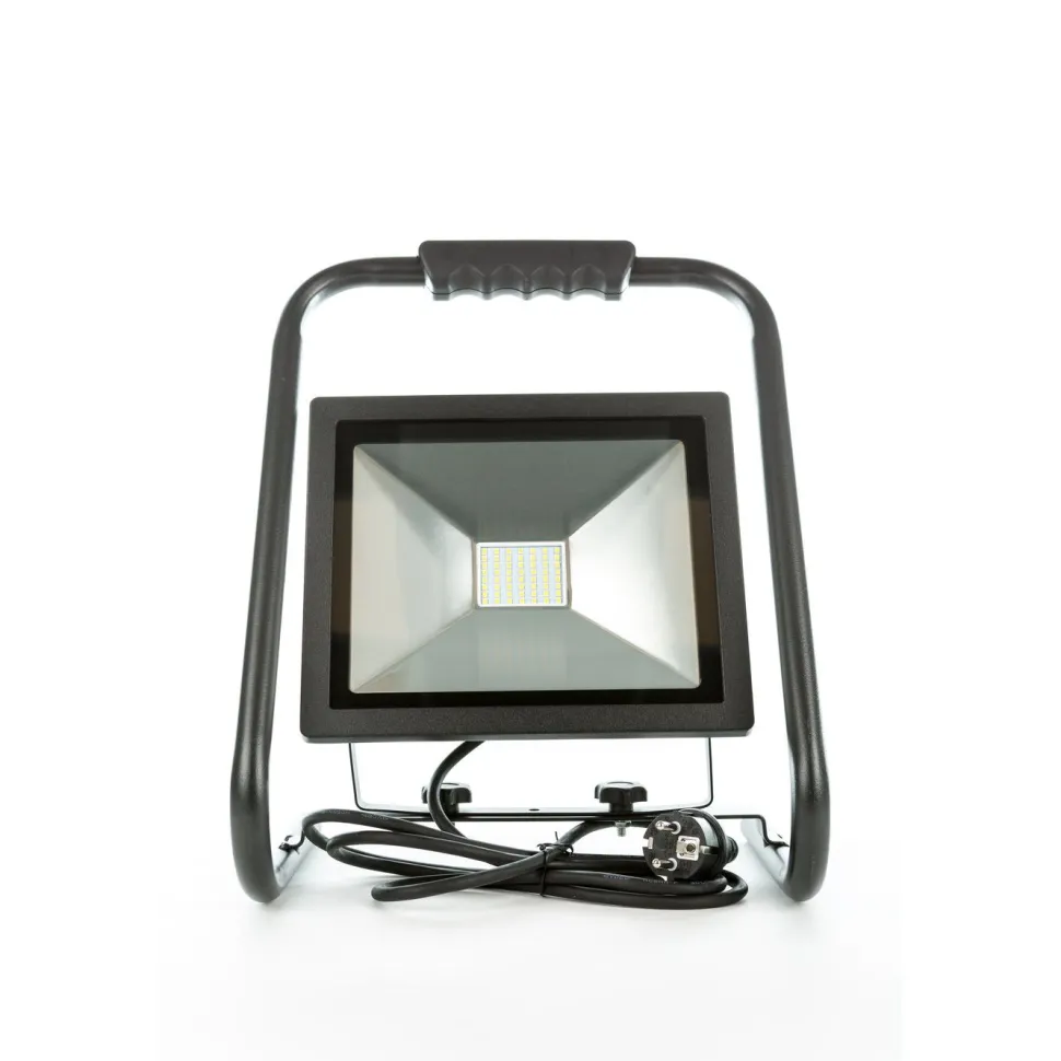 LED-valonheitin Led Energie Slim, 50W, H-jalustalla, 4000lm, 4500K, IP44