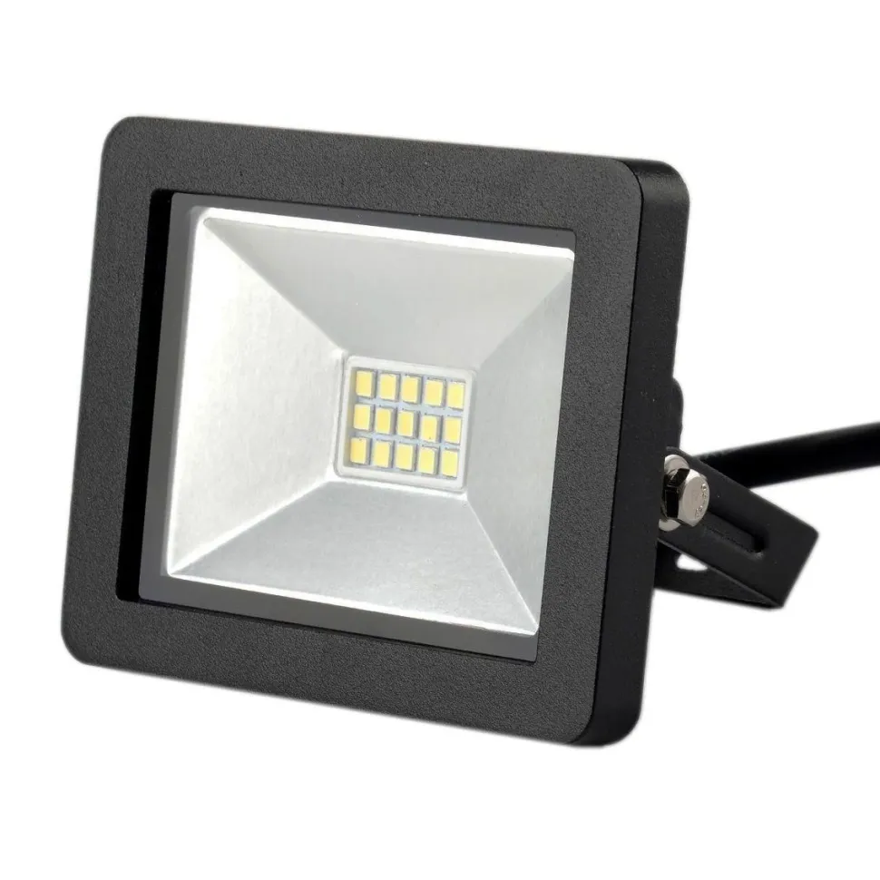 LED-valonheitin LED Energie 10 W 12 V 800 lm 4000 K IP44 0,8 m kumikaapeli