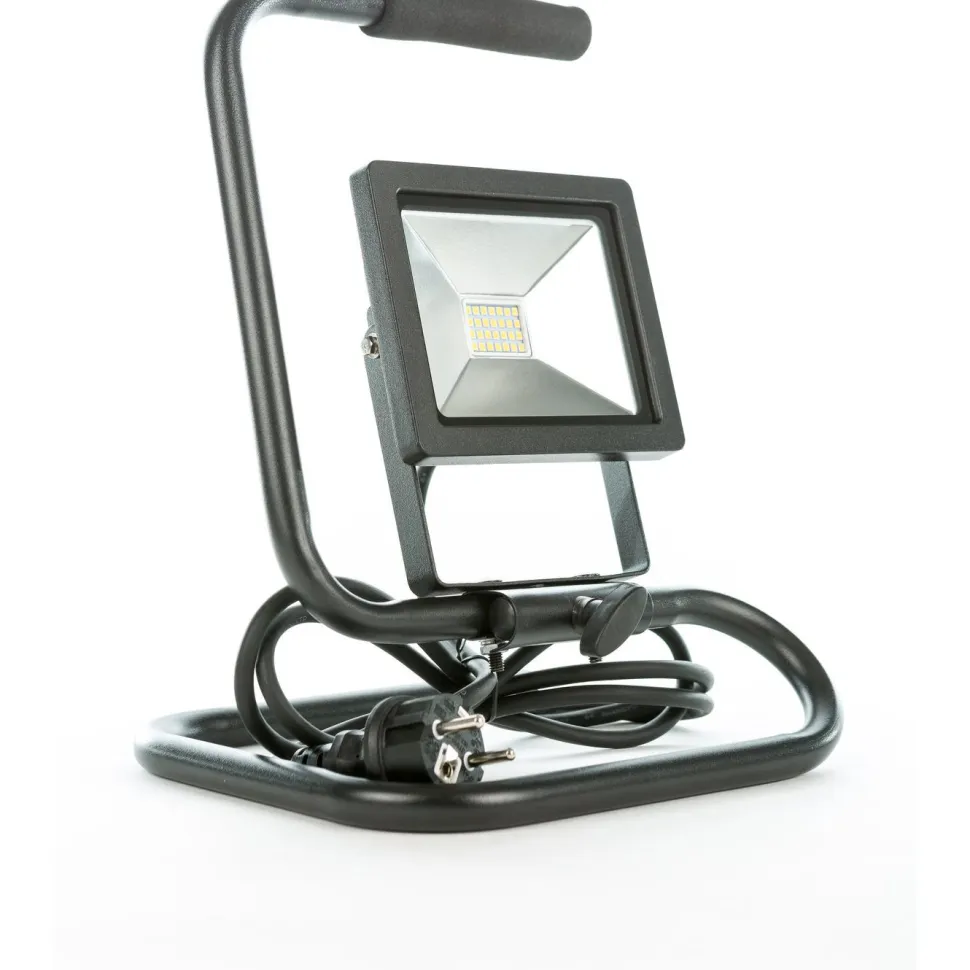 LED-valonheitin Led Energie Slim, 20W, S-jalustalla, 2000lm, 4500K, IP44