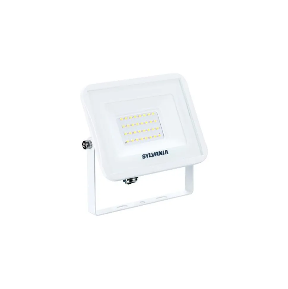 LED-Valonheitin Sylvania Start Flood Flat 27W 3000K IP65 valkoinen