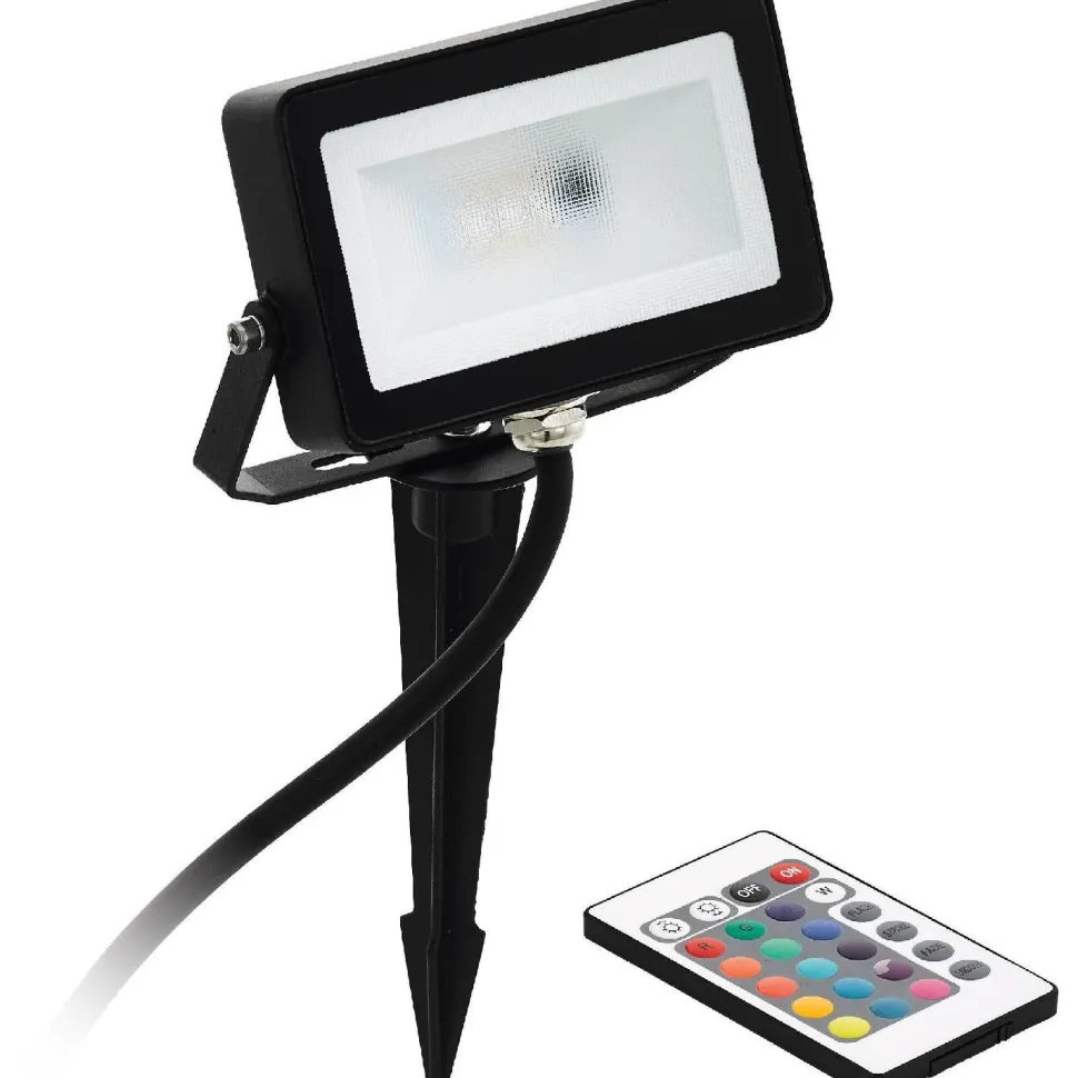 LED-valonheitin Eglo Faedo 4 musta