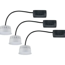 LED-valonlähde Choose-valaisimiin Paulmann, 3kpl, Ø50mm, 6W, 470lm, 2700K, himmennettävä, satiini