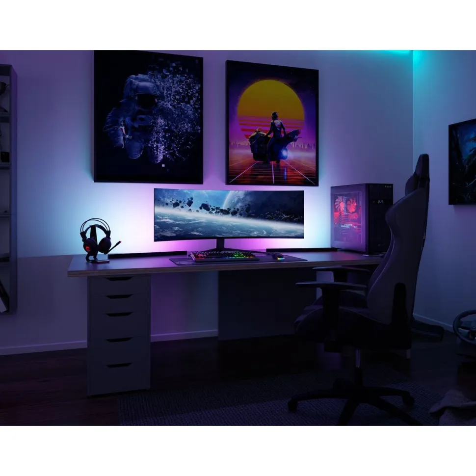LED-valopalkki Paulmann EntertainLED, 2 kpl, 60.5cm, 2x1W, 2x48lm, RGB