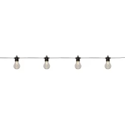 LED-valosarja Star Trading Selecta, 10-osainen 7.2m, musta/kirkas