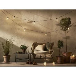 LED-valosarja Star Trading Selecta, 10-osainen 7.2m, musta/kirkas