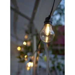 LED-valosarja Star Trading Selecta, 10-osainen 7.2m, musta/kirkas