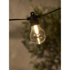 LED-valosarja Star Trading Selecta, 10-osainen 7.2m, musta/kirkas