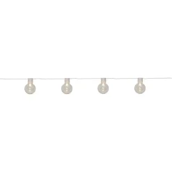 LED-valosarja Star Trading Partaj, 10-osainen, 4.5m, musta/kirkas