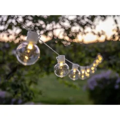 LED-valosarja Star Trading Partaj, 10-osainen, 4.5m, musta/kirkas