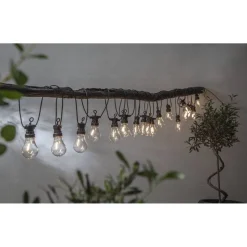 LED-valosarja Star Trading Circus Filament 20-osainen 855cm musta