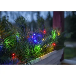 LED-valosarja Star Trading Dew Drop Micro, 15m, vihreä/RGB