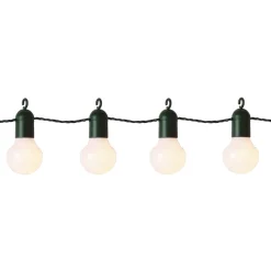 LED-valosarja Star Trading Hooky, 20-osainen, 5.7m, vihreä/opaalivalkoinen