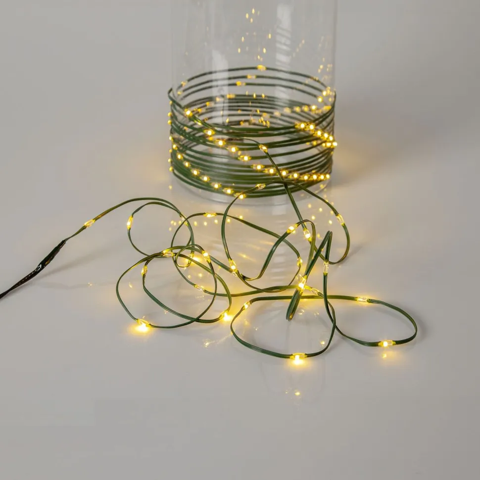 LED-valosarja Star Trading Dew Drop Micro, efektit, 7.2m, kirkas