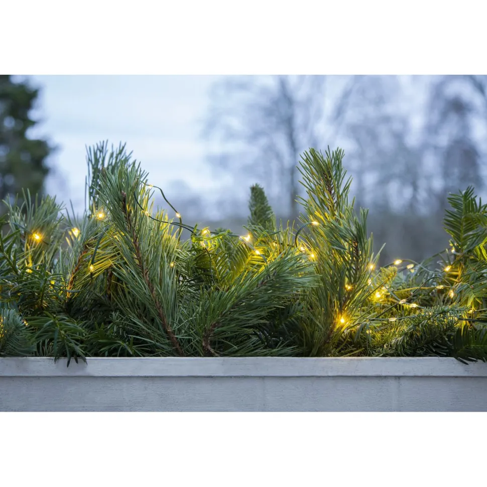 LED-valosarja Star Trading Dew Drop Micro, efektit, 7.2m, kirkas