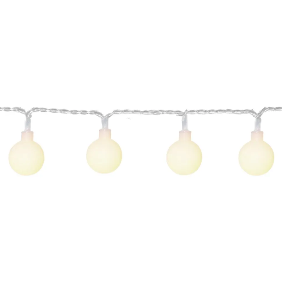 LED-valosarja Star Trading Berry, 735 cm, opaalivalkoinen