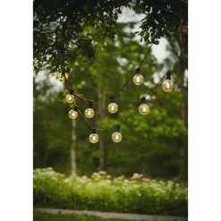 LED-valosarja Star Trading Big Circus Filament 10-osainen 450cm musta