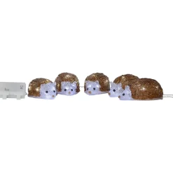 LED-valosarja Star Trading Crystalo siilit 130 cm