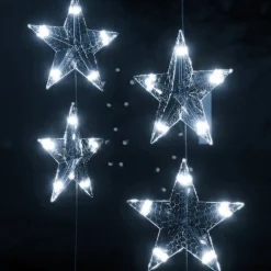 LED-valoverho tähtikeijuvalot 200 LEDiä värikäs