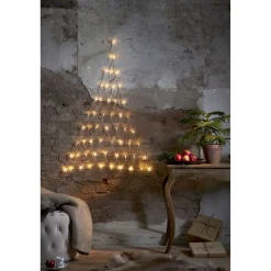 LED-valoverkko Star Trading Star Curtain 120cm, läpinäkyvä