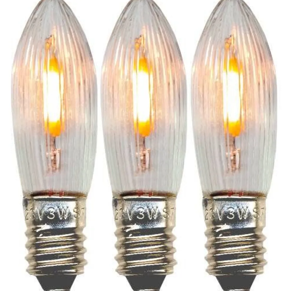 LED-varalamppu Star Trading E10, 0.1-0.5W, 14-55V, 3kpl/pkt