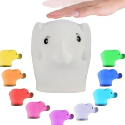 LED-yölamppu Paulmann Pauleen Elephant, RGBW+, valkoinen
